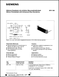 Click here to download SFH100 Datasheet