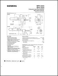 Click here to download SFH2224 Datasheet