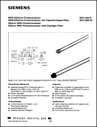 Click here to download SFH309PF2 Datasheet