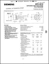 Click here to download SFH4210 Datasheet