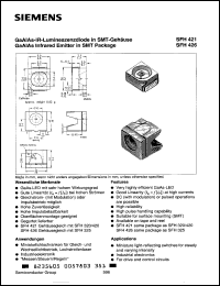 Click here to download SFH421P Datasheet