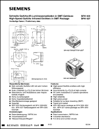 Click here to download SFH427 Datasheet