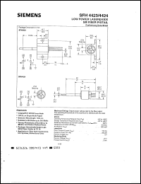 Click here to download SFH4424 Datasheet