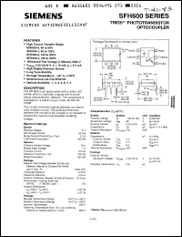 Click here to download SFH600-0-009 Datasheet