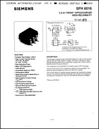 Click here to download SFH6016-1X001 Datasheet