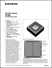 Click here to download SH100E4DIE Datasheet