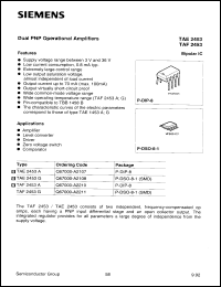 Click here to download TAF2453A Datasheet