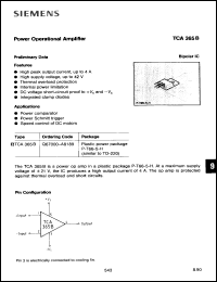 Click here to download TCA365 Datasheet