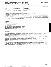 Click here to download TDA4200-3 Datasheet