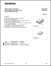 Click here to download TDA4816 Datasheet