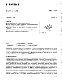 Click here to download TDA6151X Datasheet