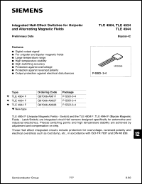 Click here to download TLE4934F Datasheet