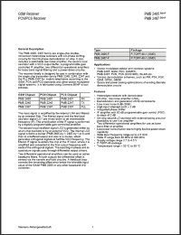 Click here to download PMB2407 Datasheet