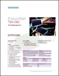 Click here to download TDA4362 Datasheet