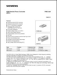 Click here to download PSB2120 Datasheet