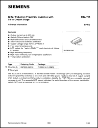 Click here to download TCA705 Datasheet