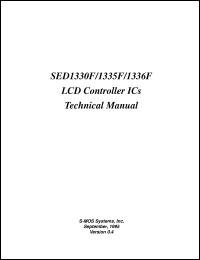 Click here to download SED1335FOA Datasheet
