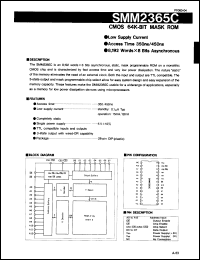 Click here to download SMM2365C35 Datasheet