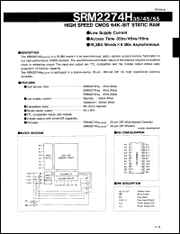 Click here to download SRM2274H35 Datasheet