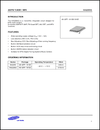 Click here to download KA2295 Datasheet