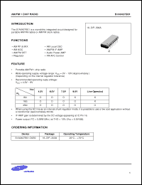 Click here to download S1A0427B01 Datasheet