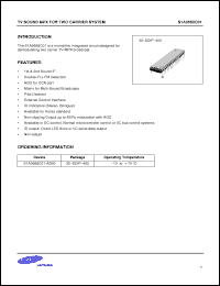 Click here to download S1A0688C01 Datasheet