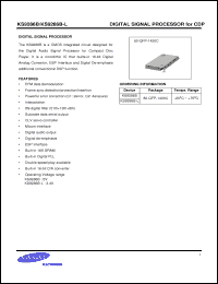 Click here to download KS9286B-L Datasheet