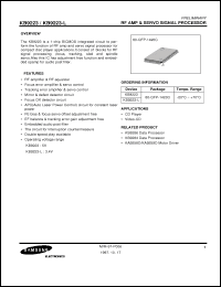 Click here to download KB9223 Datasheet