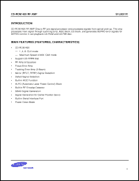 Click here to download S1L9251X Datasheet