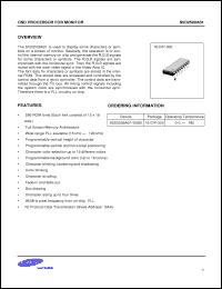 Click here to download S5D2508A01-D0 Datasheet