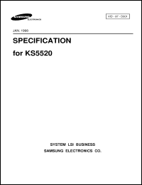 Click here to download KS5520-01 Datasheet