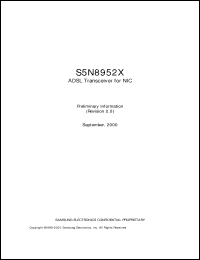 Click here to download S5N8952 Datasheet