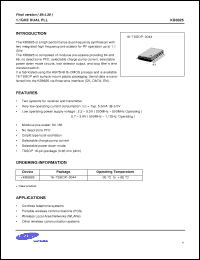 Click here to download KB8825 Datasheet