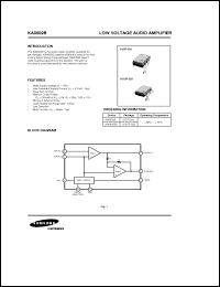 Click here to download KA8602BD Datasheet