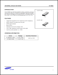 Click here to download S1T8603X01-D0 Datasheet