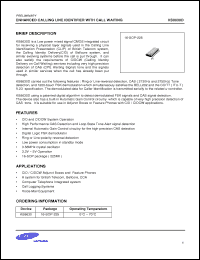 Click here to download KS8630D Datasheet