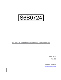 Click here to download S6B0724 Datasheet
