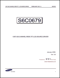 Click here to download S6C0679 Datasheet