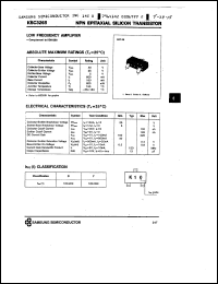 Click here to download KSC3265 Datasheet