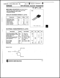 Click here to download KSR2208 Datasheet