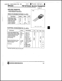 Click here to download MPS4250 Datasheet