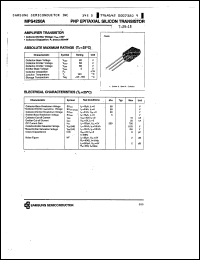 Click here to download MPS4250A Datasheet