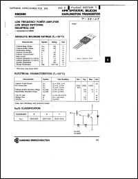 Click here to download KSD560 Datasheet