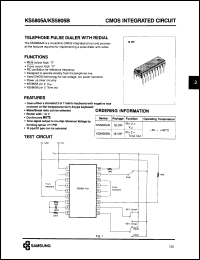 Click here to download KS5805AN Datasheet