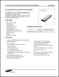 Click here to download S1D2500A01-D0 Datasheet
