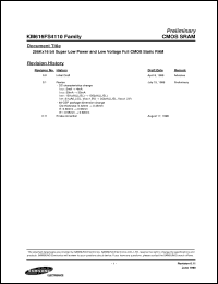 Click here to download KM616FS4110ZI-7 Datasheet