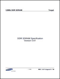 Click here to download DDRSDRAM Datasheet