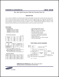 Click here to download K4E660812C Datasheet