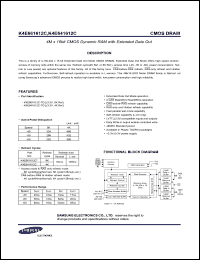 Click here to download K4E661612C-T45 Datasheet