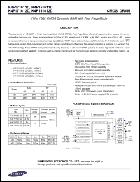 Click here to download K4F171612D Datasheet